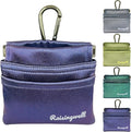 Dog Treat Pouch, Pocket Sized Pet Training Pouch, Hand Free Purple Dog Walking by Raisingwell