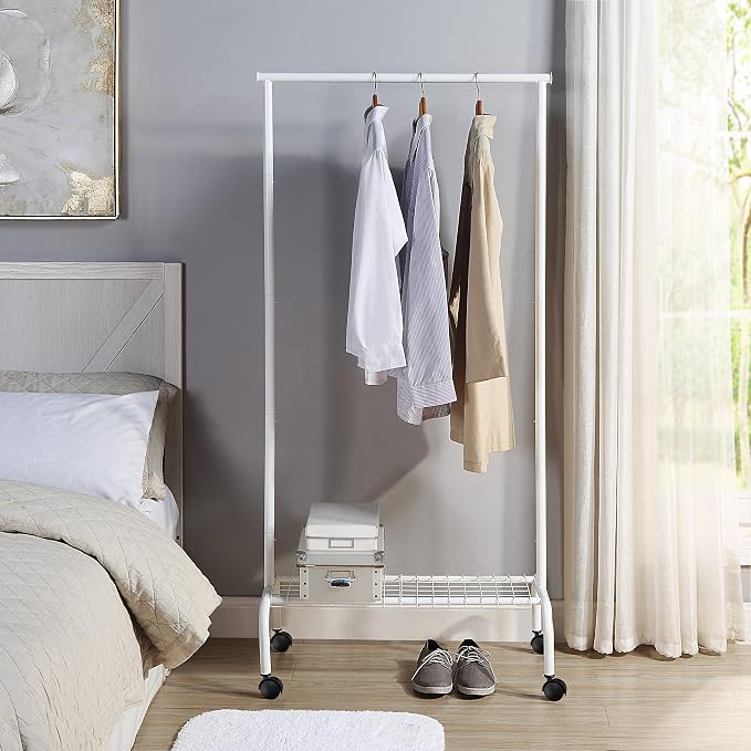 SunnyPoint Rolling Garment Rack - Image 2