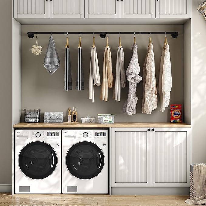 Industrial Pipe Clothes Rack - Image 3