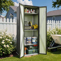 Patiowell 28 Cuft Outdoor Storage Cabinet, Metal Storage Shed by Patiowell
