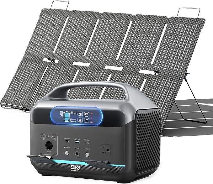 Solar Generator 600W, Portable Power Station by DARAN