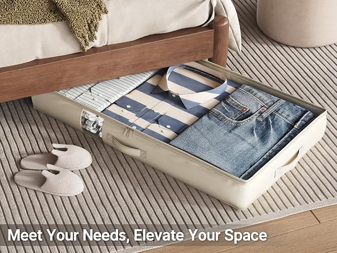 Soft-Sided Foldable Under bed Storage Bags - Image 5