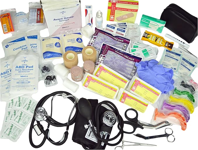 Lightning X First Responder EMT/EMS Backpack Stocked First Aid Supplies Kit B - Image 6