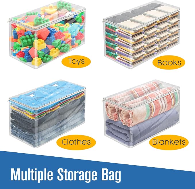 Houseables Clothes Storage Bag, Sweater Bags Moth Proof, Moth Proof Sweater - Image 4