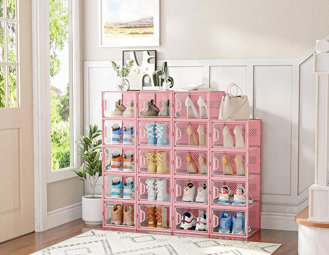 Shoe Storage, 12 Pack X-Large Shoe Organizer - Image 2