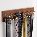 TreeHouse London Tie Rack Organizer – Holds 40 Large Ties – Solid Wood & Sturdy by TreeHouseLondon