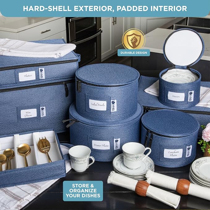 Hard Shell China Storage Containers 12-Piece Set Moving Boxes - Image 2