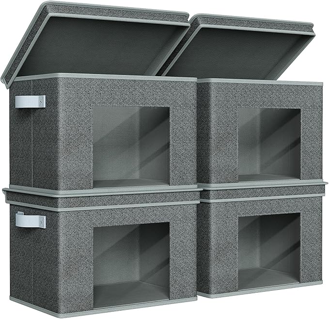 Univivi Foldable Fabric Storage Boxes Large Storage Bins by Univivi