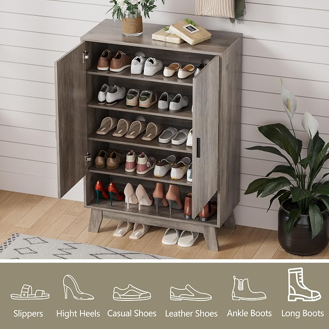 Shoe Cabinet Storage for Entryway - Image 3
