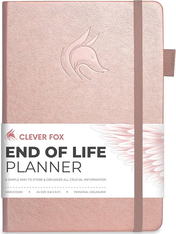 Clever Fox End of Life Planner – Final Arrangements Organizer by CleverFox