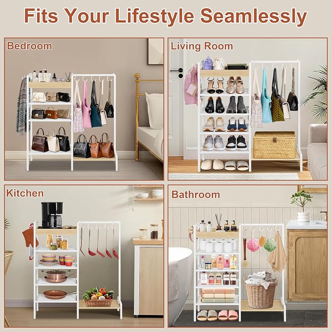 2-in-1 Shoe Rack for Closet - Image 9