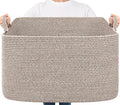 Goodpick Blanket Basket, Woven Baskets by Goodpick