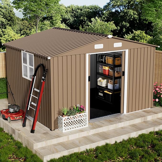 10x8FT Outdoor Storage Shed - Image 7