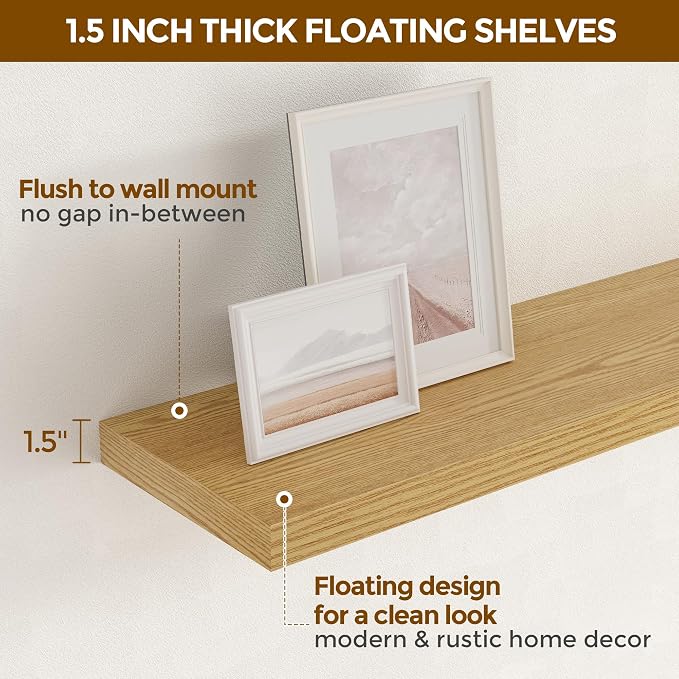 Fun Memories 24 Inch Floating Shelves - Image 5