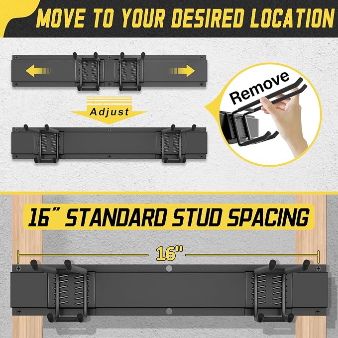 Garage Wall Organizer, Garden Tool Organizer 99in - Image 2