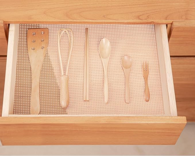 Shelf Liners for Kitchen Cabinets 24 Inch Wide X 20 Ft Non Adhesive Cabinet - Image 2