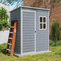 Gizoon 5x3 FT Outdoor Storage Shed by Gizoon