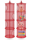 Libeder Stuffed Animal Storage Mesh Hanging Storage Space Saver Bags Organizer by Libeder