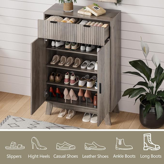 Shoe Cabinet Storage for Entryway - Image 3