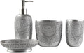 Hymmah Bathroom Accessories Set, Toothbrush Holder, Farmhouse Bathroom Decor by Hymmah