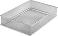 YBM HOME Silver Mesh Drawer Cabinet and or Shelf Organizer Bins, School Supply by YBMHome