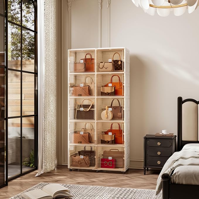 10 Cubbies Handbag Storage Organizer - Image 5