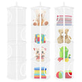 Libeder Mesh Hanging Storage Space Saver Bags Organizer, Foldable Storage by Libeder