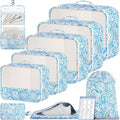 BAGAIL 9 Set Packing Cubes Luggage Packing Organizers by BAGAIL