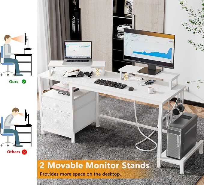 Furologee 47" Computer Desk - Image 4