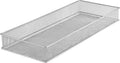 YBM HOME Silver Mesh Drawer Cabinet and or Shelf Organizer Bins, School Supply by YBMHome