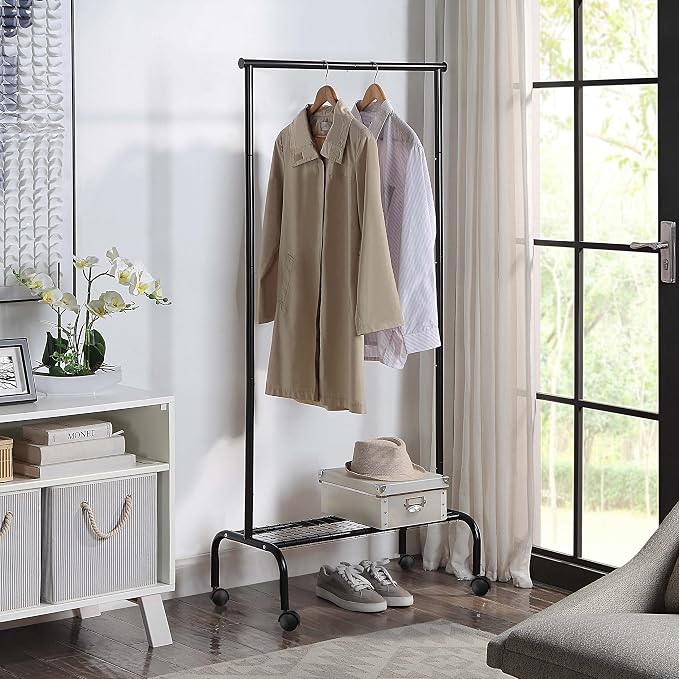 SunnyPoint Rolling Garment Rack - Image 2