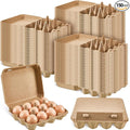 Rtteri 150 Pieces Paper Pulp Egg Cartons 3x4 Style Vintage Blank Egg Cartons by Rtteri