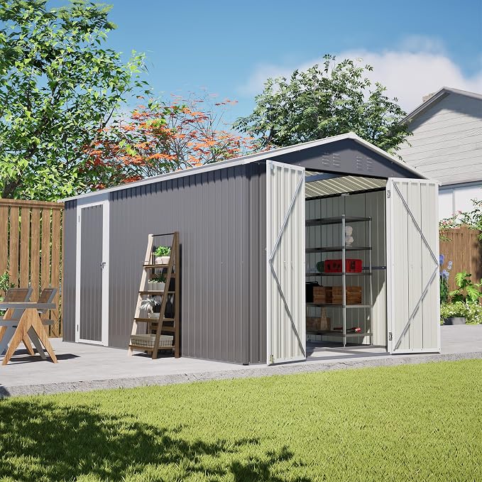 8 x 12 FT Outdoor Storage Shed - Image 4