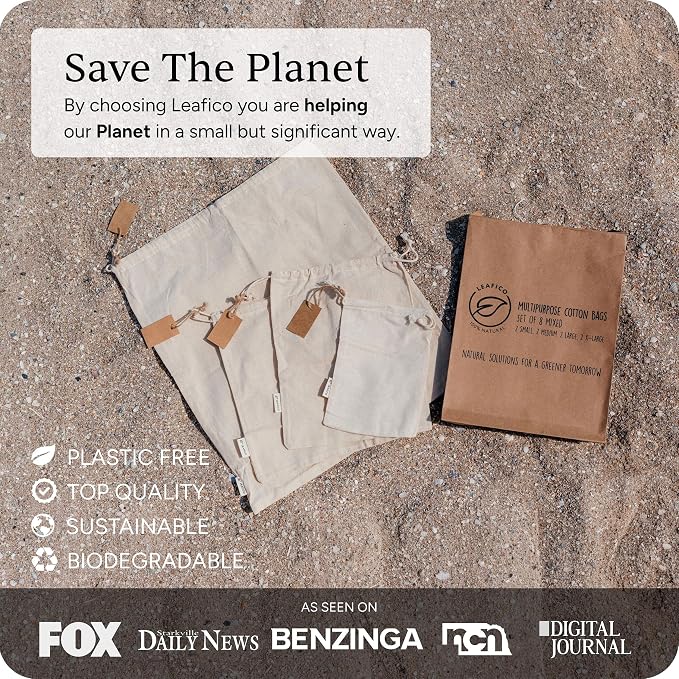 LEAFICO Reusable Produce Storage Bags - Image 6